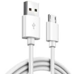Original 65W Fast Charging V8 Cable Compatible with Flash|Super VOOC Micro USB 7 Pin Data Sync Fast Charging Cable for All Mobile Support